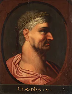 Emperor Claudius, Heritage Images Print