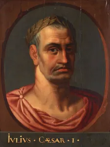 Ancient Roman Politician Prints: Emperor Julius Caesar