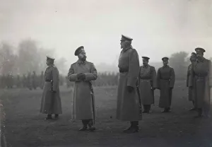 Emperor Nicholas II and Grand Duke Nikolai Nikolaevich at Baranovichi, September 1914, 1914 Emperor Nicholas II and Grand Duke Nikolai Nikolaevich at Baranovichi, September 1914, 1914