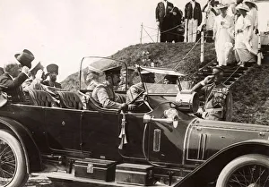 Emperor Nicholas II and President Poincare in Saint Petersburg in July 1914, 1914 Emperor Nicholas II and President Poincare in Saint Petersburg in July 1914, 1914