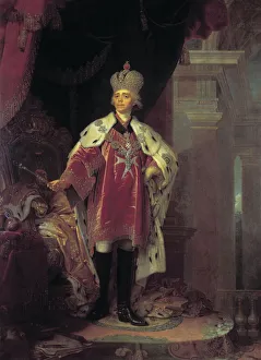 Emperor Paul I dressed as Grand Master of Maltese Emperor Paul I dressed as Grand Master of Maltese