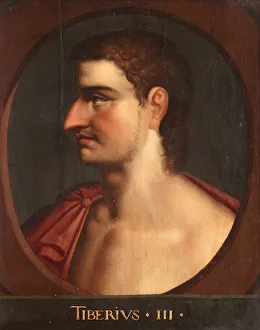 Ancient Roman Politician Prints: Emperor Tiberius
