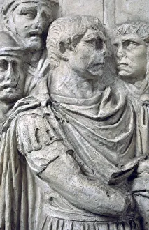 Emperor Trajan, Trajans Column, Rome Emperor Trajan, Trajans Column, Rome