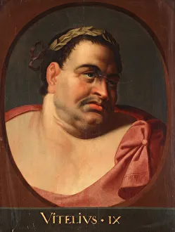 Ancient Roman Politician Prints: Emperor Vitellius