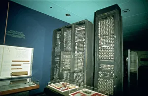ENIAC computer, c1944. Artist: J Presper Eckert ENIAC computer, c1944. Artist: J Presper Eckert