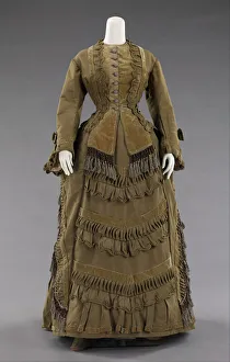 Brooklyn Museum Heritage Art Prints: Ensemble, American, ca. 1875. Creator: Unknown