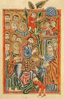 Medieval Christianity Images Prints: The entry of Christ into Jerusalem, 1541. Creator: Unknown