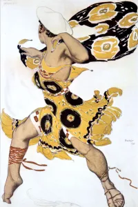 Ephebe, costume design for a Ballets Russes production of Tcherepnins Narcisse, 1911 Ephebe, costume design for a Ballets Russes production of Tcherepnins Narcisse, 1911