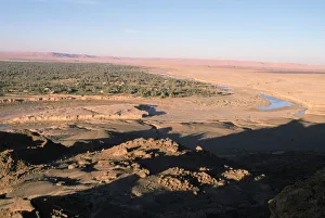 Africa Desert Landscape Prints: Erfoud, eastern Morocco