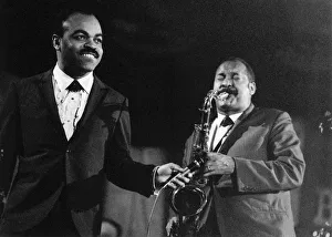 Eric Dixon, American jazz tenor saxophonist, flautist, composer and arranger, 1980s Eric Dixon, American jazz tenor saxophonist, flautist, composer and arranger, 1980s