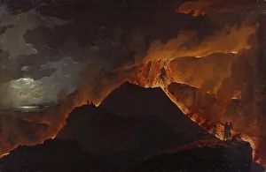 Naples Landscape Photography Prints: The Eruption of Mount Vesuvius