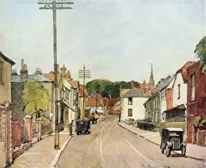 Street Art Prints: An Essex Village: Ongar High Street, 1943 Print