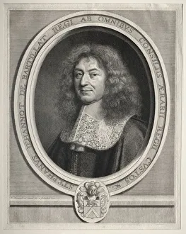 Robert Nanteuil Etienne Jehannot de Bartillat Print, 1666