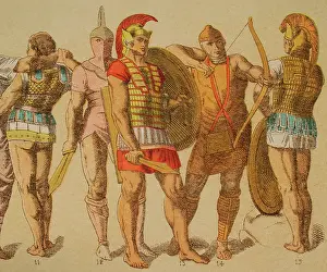 Cesar Cantu Illustration Prints: Etruscans, 1881. Creator: Unknown
