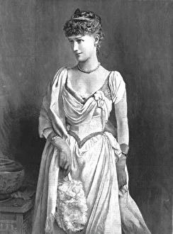 Her Excellency The Countess of Zetland, 1890 Print