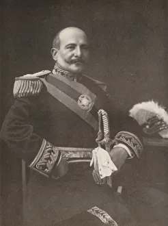 His Excellency Marshal Hermes Rodrigues da Fonseca, 1914. Artist: Huebner & Amara His Excellency Marshal Hermes Rodrigues da Fonseca, 1914. Artist: Huebner & Amara