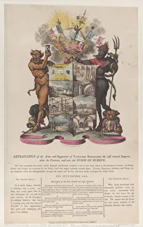 Explanation of the Arms and Supporters of Napoleon Bonaparte, 1808. 1808. Creator: Anon Explanation of the Arms and Supporters of Napoleon Bonaparte, 1808. 1808. Creator: Anon