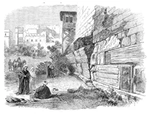 Robinson's Arch, Jerusalem, 1869 Print