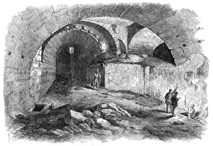 Ancient Archaeological Site Prints: The Explorations at Jerusalem: Wilson's Arch, Haram Wall, 1869. Creator: Unknown