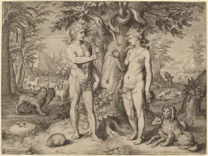 The Fall of Man Print, 1606