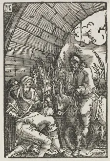 Albrecht Altdorfer's The Entry into Jerusalem Print, c. 1515