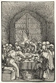 Albrecht Altdorfer's The Last Supper Print, c. 1515