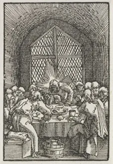 Albrecht Altdorfer's The Last Supper Print, c. 1515