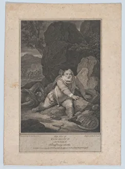 Falstaff Rising Slowly (Shakespeare, First Part of King Henry IV, Act 5, Scene 4), June 4, 1794. Creator: James Neagle Falstaff Rising Slowly (Shakespeare, First Part of King Henry IV, Act 5, Scene 4), June 4, 1794. Creator: James Neagle