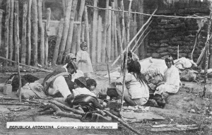 A family at work, Catamarca, Argentina, early 20th century A family at work, Catamarca, Argentina, early 20th century