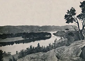 Farris Bad, Larvik, 1914 Print