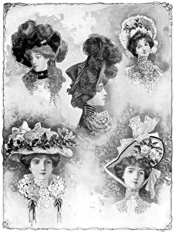 Edwardian Era Clothing Prints: Fashions of 1902
