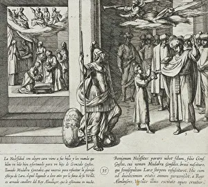 Antonio Tempesta Etching Prints: The Fates Weave the Life Thread of Mudarra
