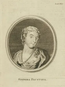 Faustina Hasse, born Bordoni (1697-1781), 1777 Faustina Hasse, born Bordoni (1697-1781), 1777