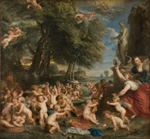 The Feast of Venus (The festival of Venus Verticordia). Artist: Rubens, Pieter Paul (1577-1640) The Feast of Venus (The festival of Venus Verticordia). Artist: Rubens, Pieter Paul (1577-1640)