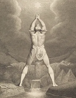 William Blake's Fertilization of Egypt Print, 1791