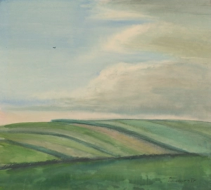 Landscape Photography Of Fields Prints: Fields, 1935. Creator: Julius Schubert