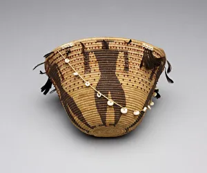 Figured Gift Basket, c. 1890. Creator: Unknown Figured Gift Basket, c. 1890. Creator: Unknown