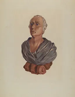 1937 Washington Bust Print
