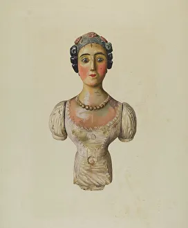 George Constantine Print: Figurehead, c. 1938