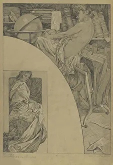 Vienna Secession Style Prints: Figures décoratives, 1902. Creator: Mucha, Alfons Marie (1860-1939)