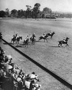 British Sport History Prints: Final of the Ranelagh Open Cup, Ranelagh, London, 1926-1927