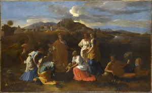 The Finding of Moses Print, Musee du Louvre Collection