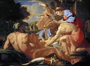 Old Testament Fine Art Prints: The Finding of Moses, 1624. Creator: Poussin, Nicolas (1594-1665)