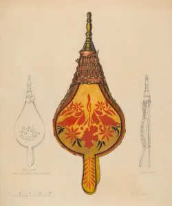 Fireside Bellows, c. 1937. Creator: Grace Halpin Fireside Bellows, c. 1937. Creator: Grace Halpin
