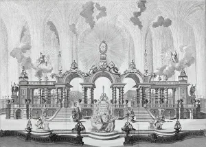 Fireworks on the birthday of Emperor Peter III on February 10, 1762 in Tsarskoye Selo, 1762 Fireworks on the birthday of Emperor Peter III on February 10, 1762 in Tsarskoye Selo, 1762
