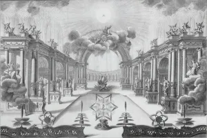 Fireworks on the occasion of the coronation of Empress Catherine II in September 1762 in Moscow Fireworks on the occasion of the coronation of Empress Catherine II in September 1762 in Moscow