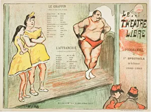 First Performance: Le Grappin, l Affranchie Print 1892-93
