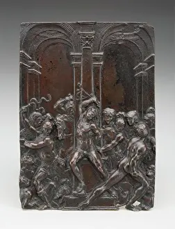 Biblical Scene Artwork Prints: The Flagellation, c1510. Creator: Unknown