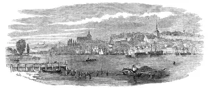 Baltic Sea Prints: Flensburg, 1854. Creator: Unknown