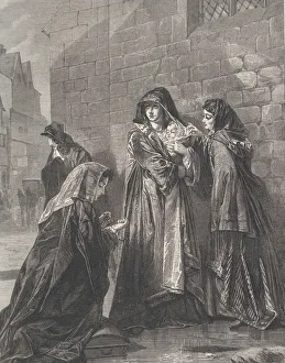 Flight of the Queen of James II, from 'Illustrated London News', August 3, 1872 Flight of the Queen of James II, from 'Illustrated London News', August 3, 1872